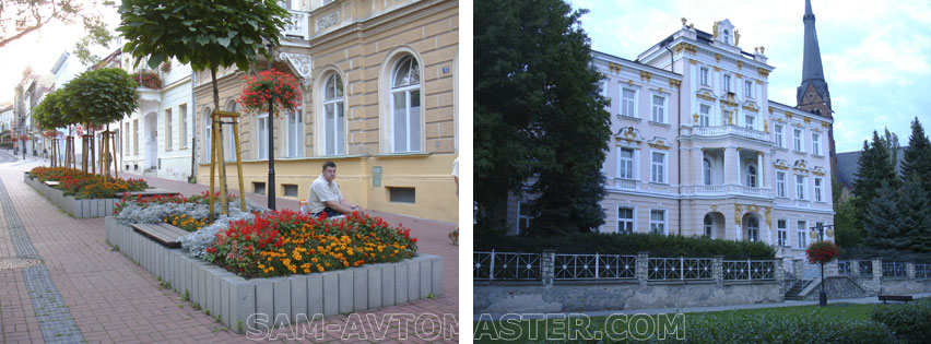 Теплице - очарование провинцией.