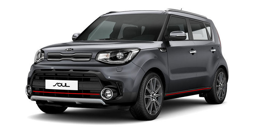 Kia Soul 2017 GT.